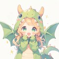 きぐるみドラゴン 3枚目