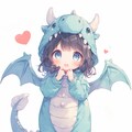 きぐるみドラゴン 5枚目