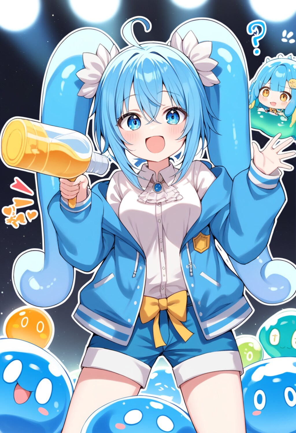 小説『遅々として進まないのはヌルヌルゆえにか？はたまたスライムゆえにか？』 【ニャンノ世界】