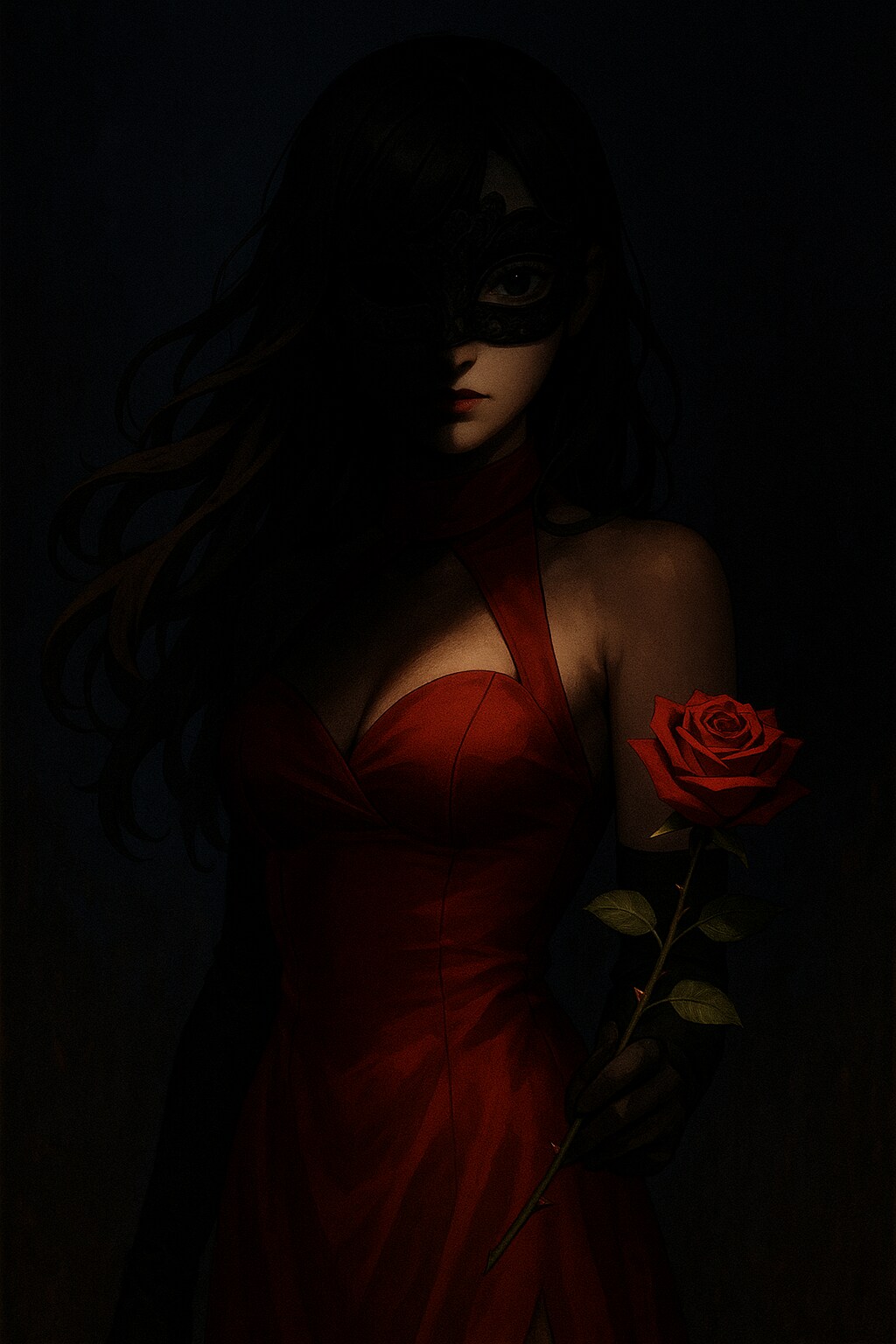 [闇の深い子] 仮面に沈む半影