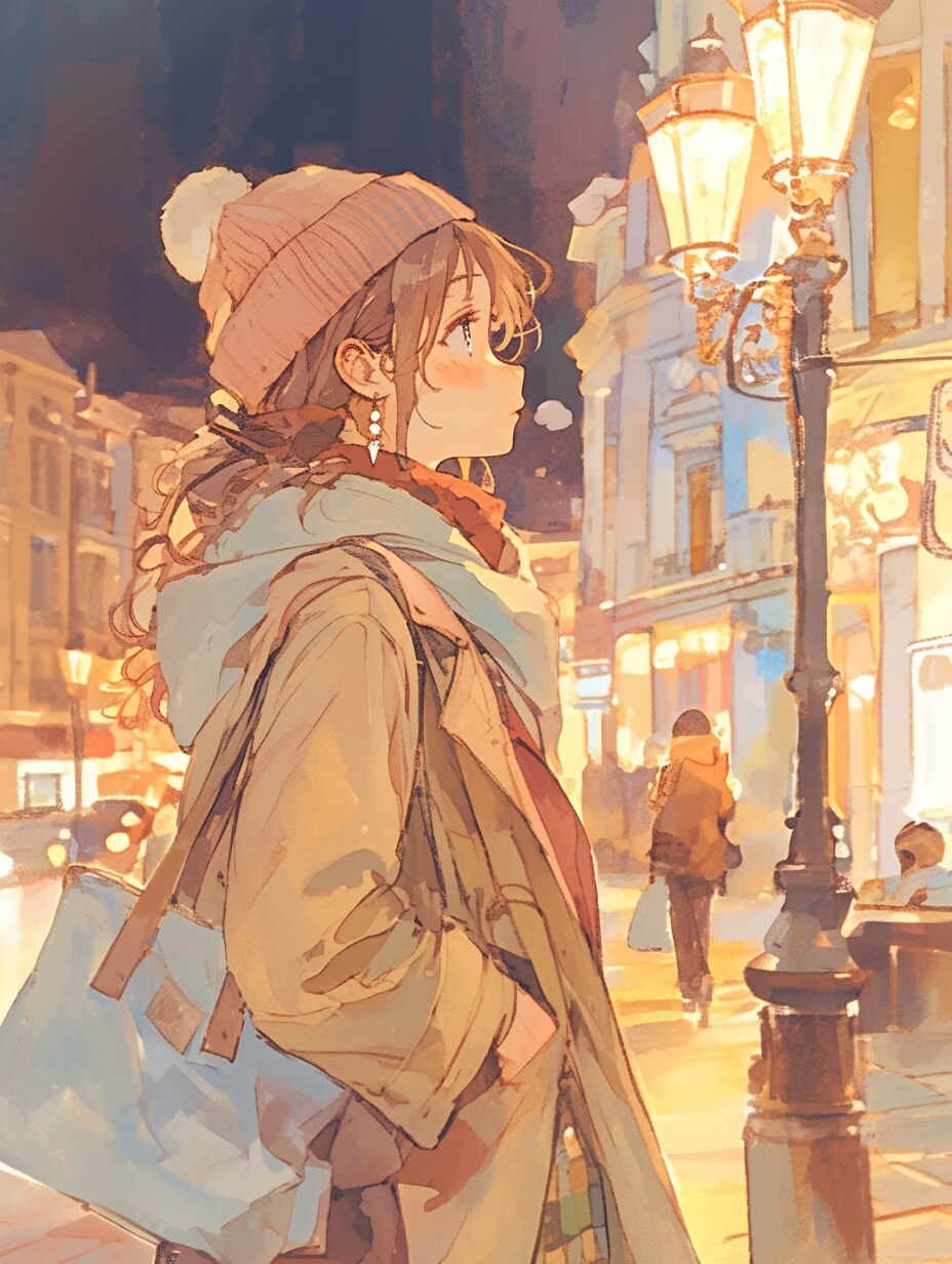 夜 | の人気AIイラスト・グラビア