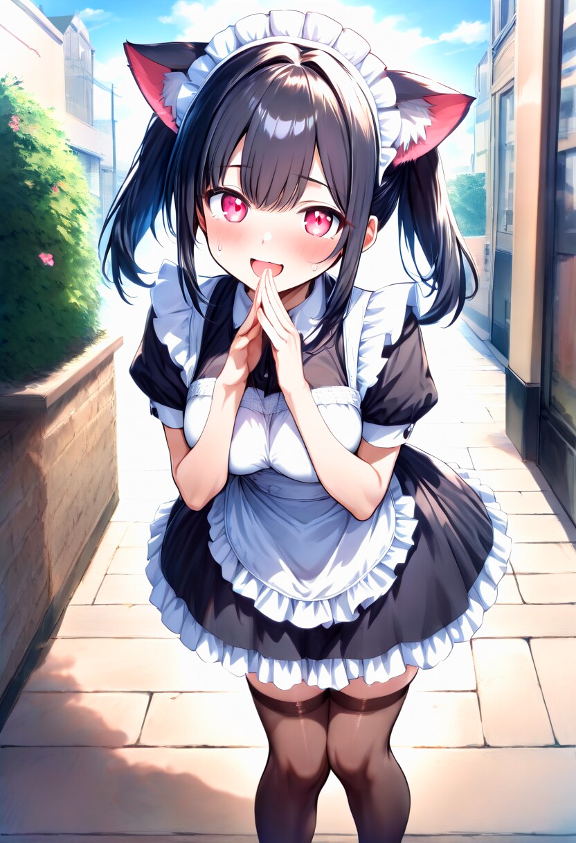 25.「め」→「メイド服」鴨黎瑠 | の人気AIイラスト・グラビア