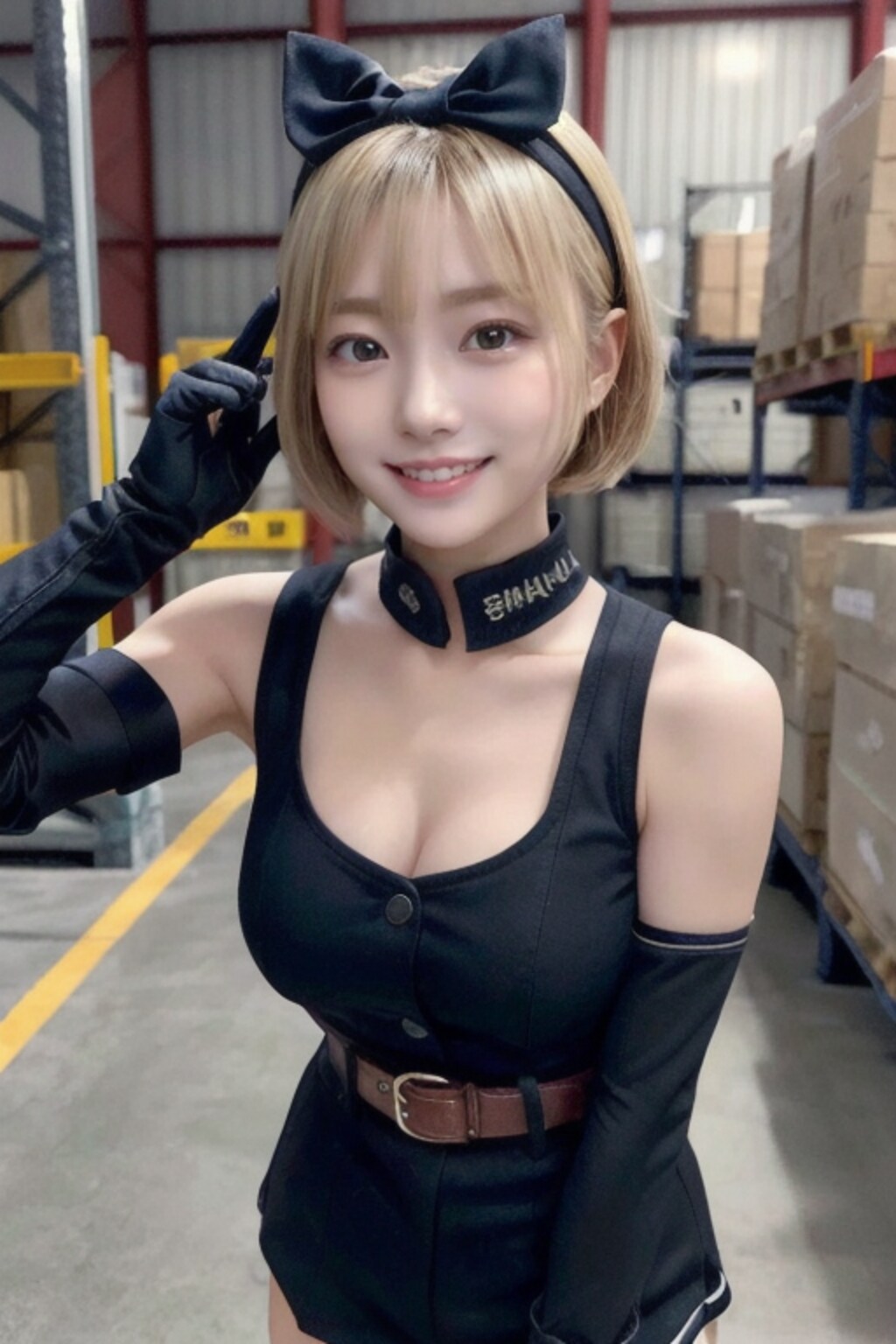 配送センターの看板娘