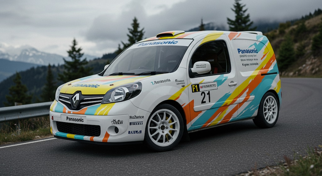 Panasonicルノーカングーラリーカー
