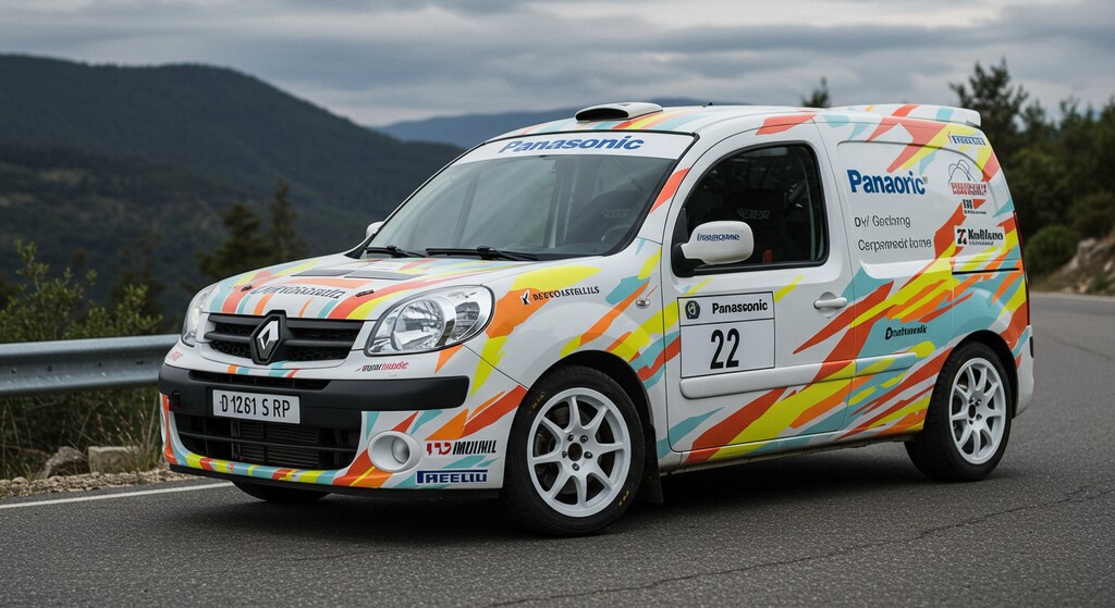 Panasonicルノーカングーラリーカー