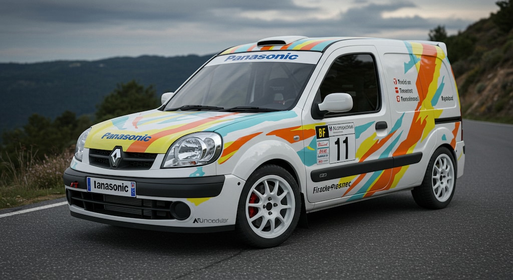 Panasonicルノーカングーラリーカー