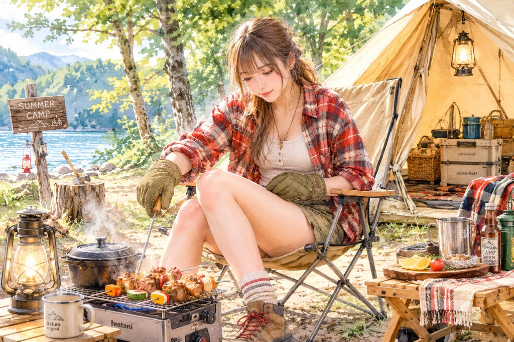 ここをキャンプ地とする！