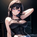 破れた服を着た美女 2枚目
