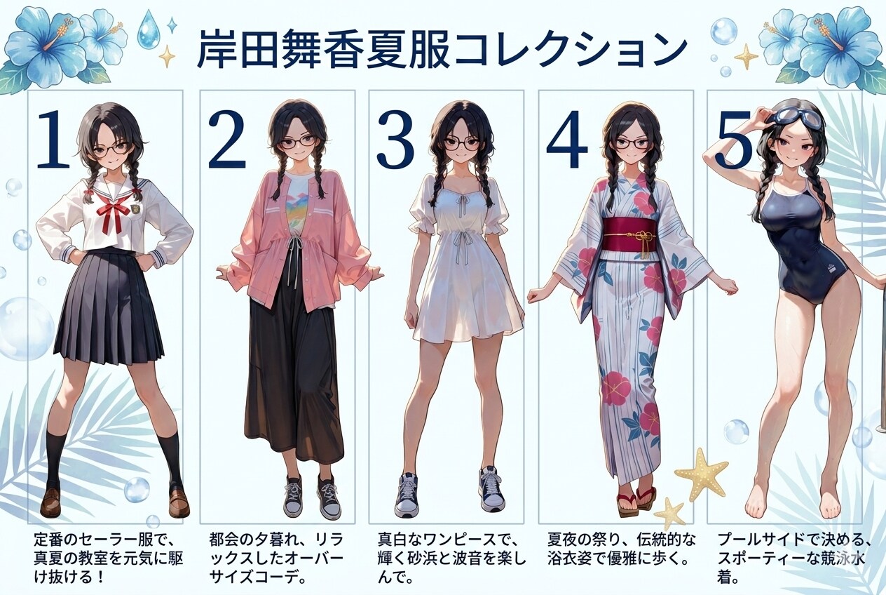 うちの子夏服総選挙