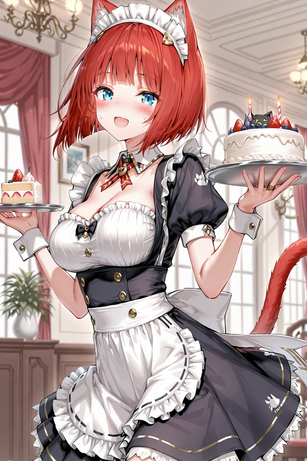 猫耳メイド | の人気AIイラスト・グラビア