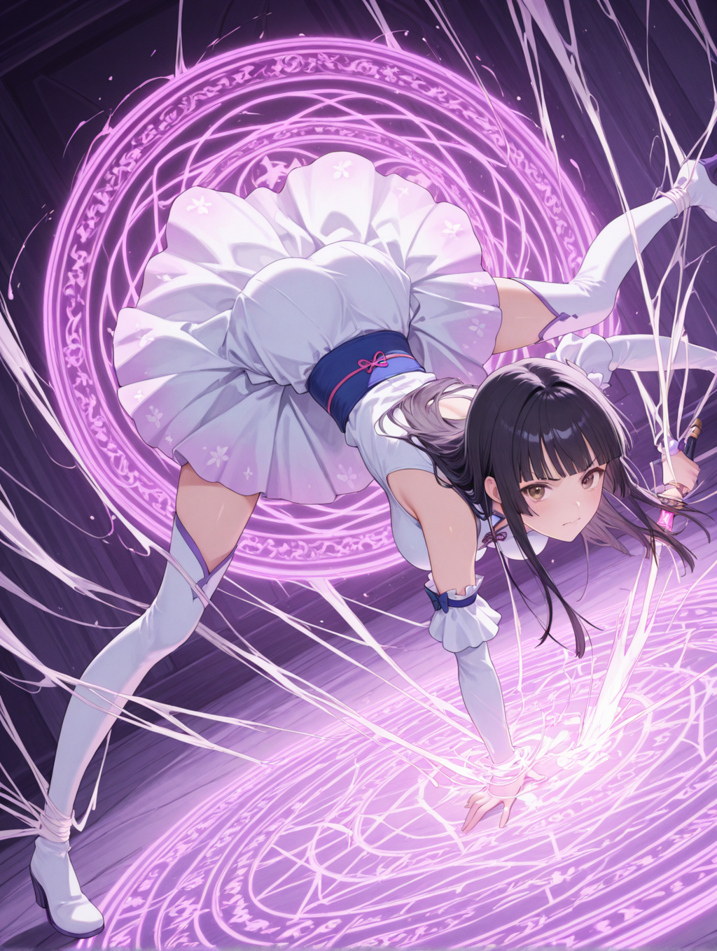 魔法娘２と蜘蛛＃１