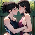 百合競泳選手 5枚目