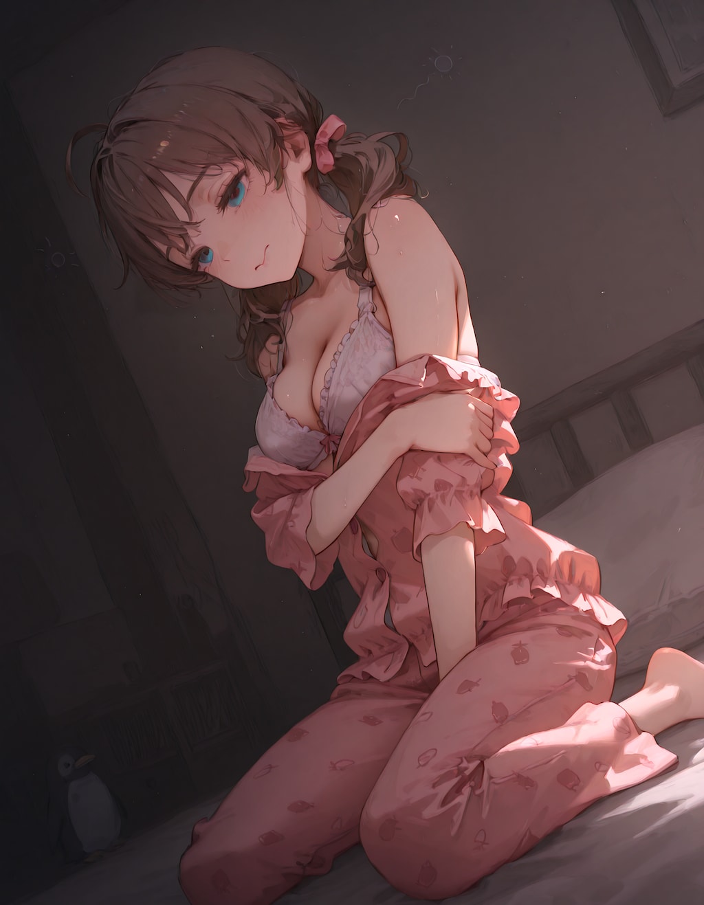 寝起きのはるかちゃん (R-15Ver.)