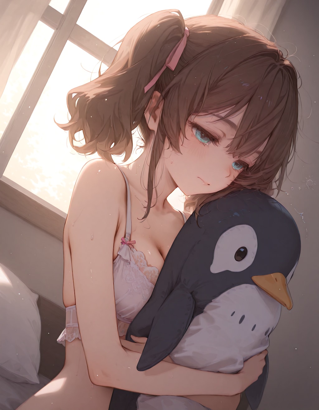 寝起きのはるかちゃん (R-15Ver.)