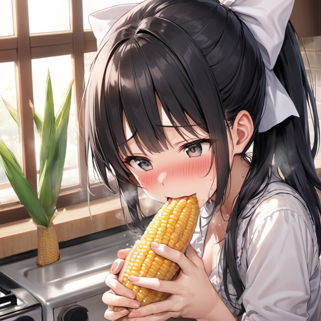 トウモロコシが好きな子