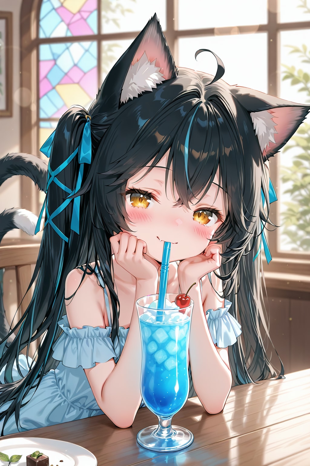 空色クリームソーダ