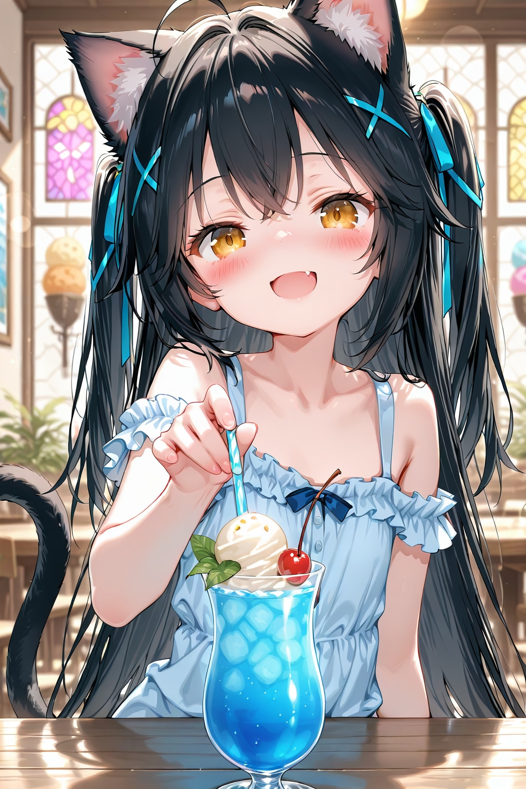 空色クリームソーダ