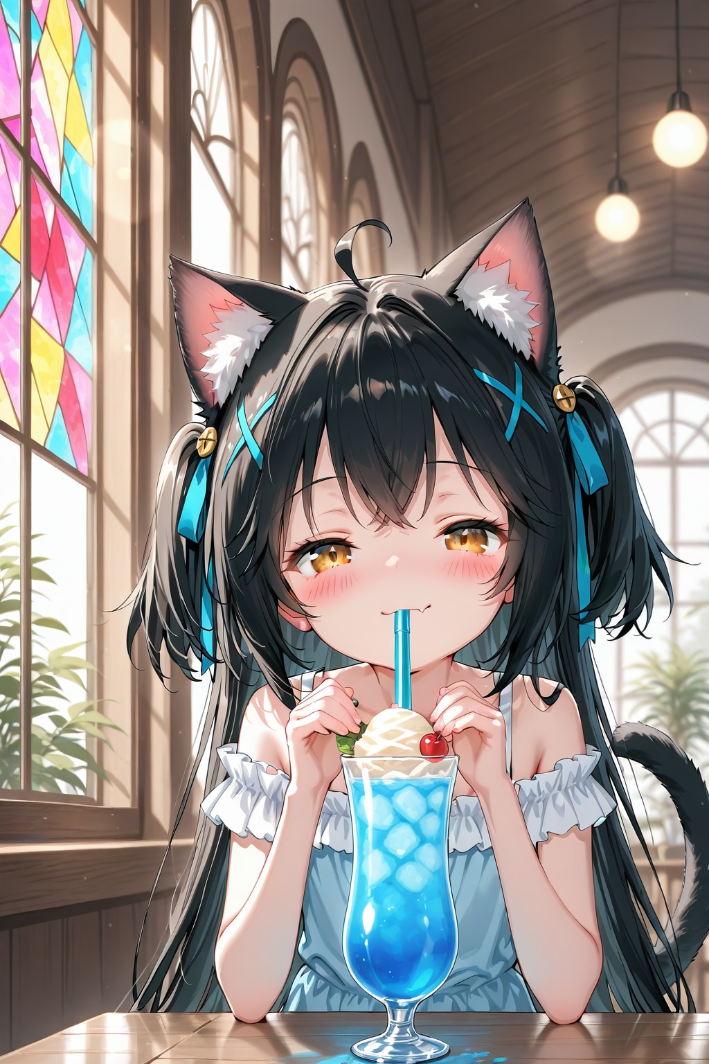 空色クリームソーダ