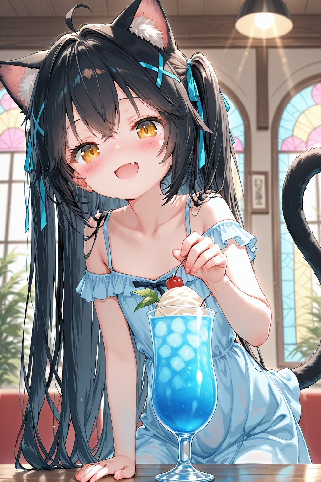 空色クリームソーダ