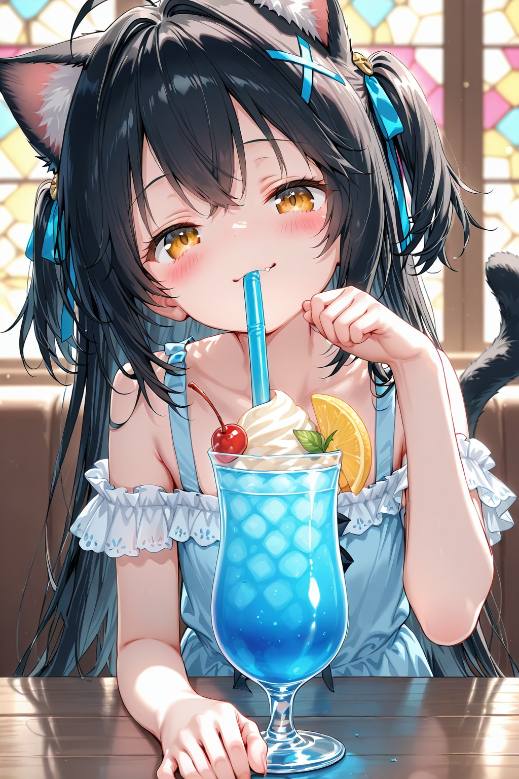 空色クリームソーダ