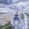 雨の中の見回り 3枚目