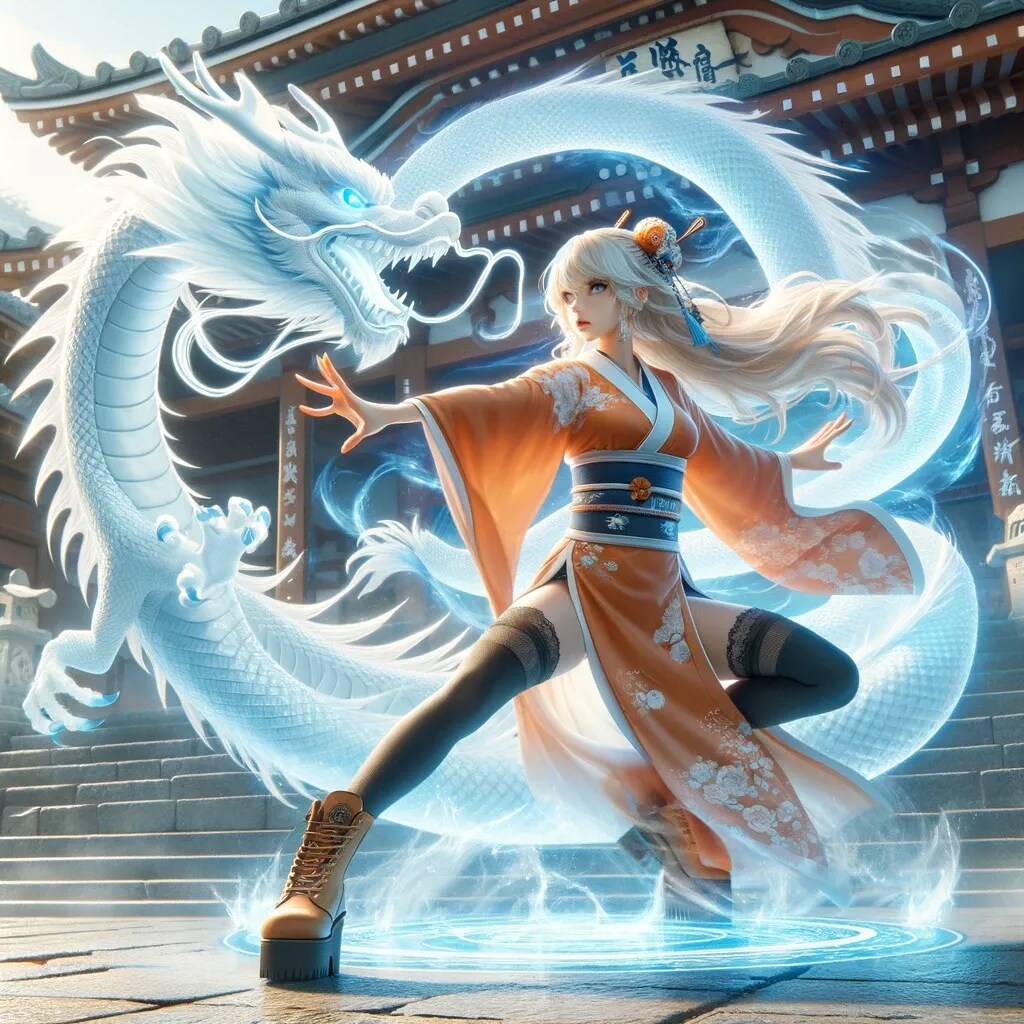白龍召喚！！