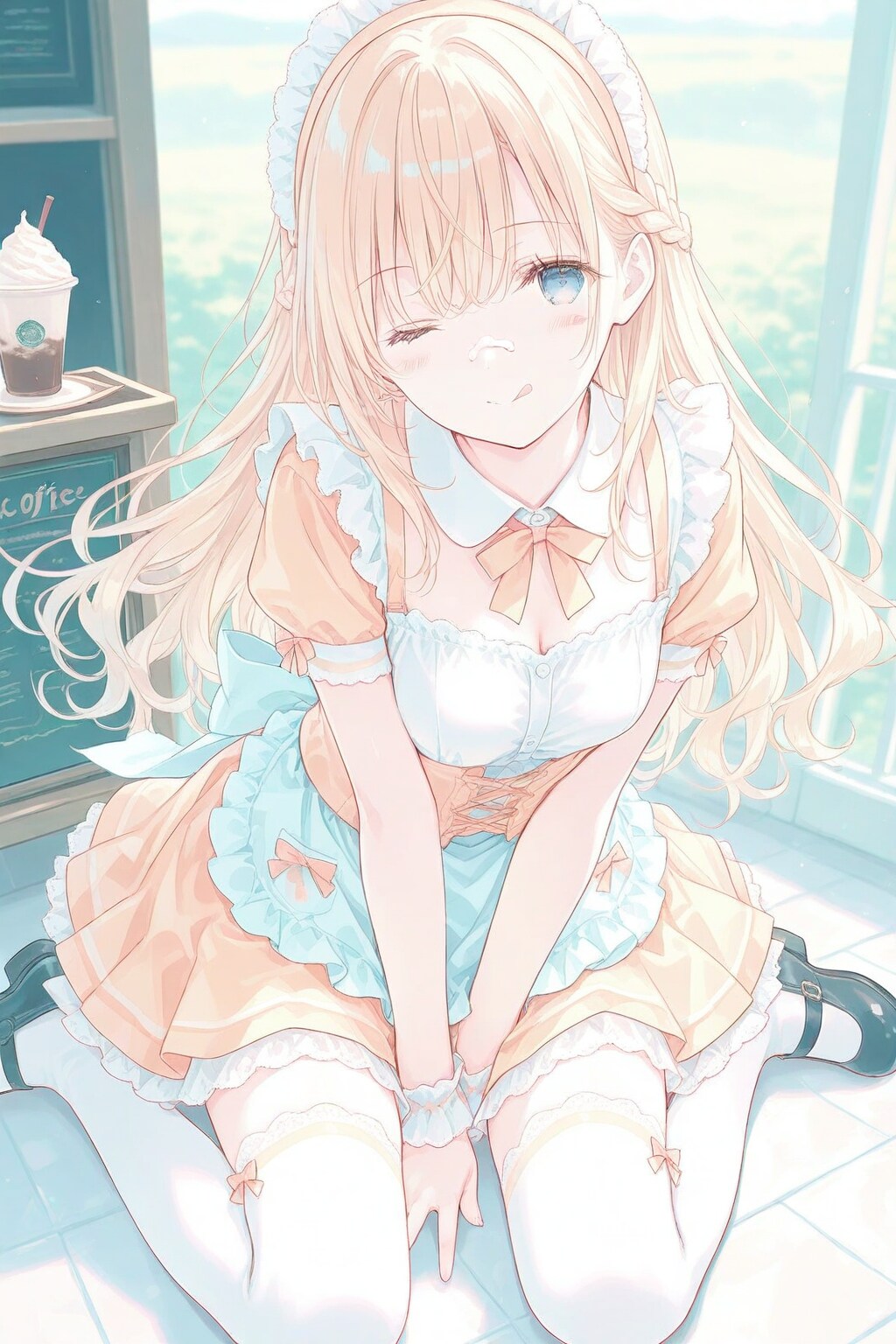 テヘペロ織江ちゃん | の人気AIイラスト・グラビア