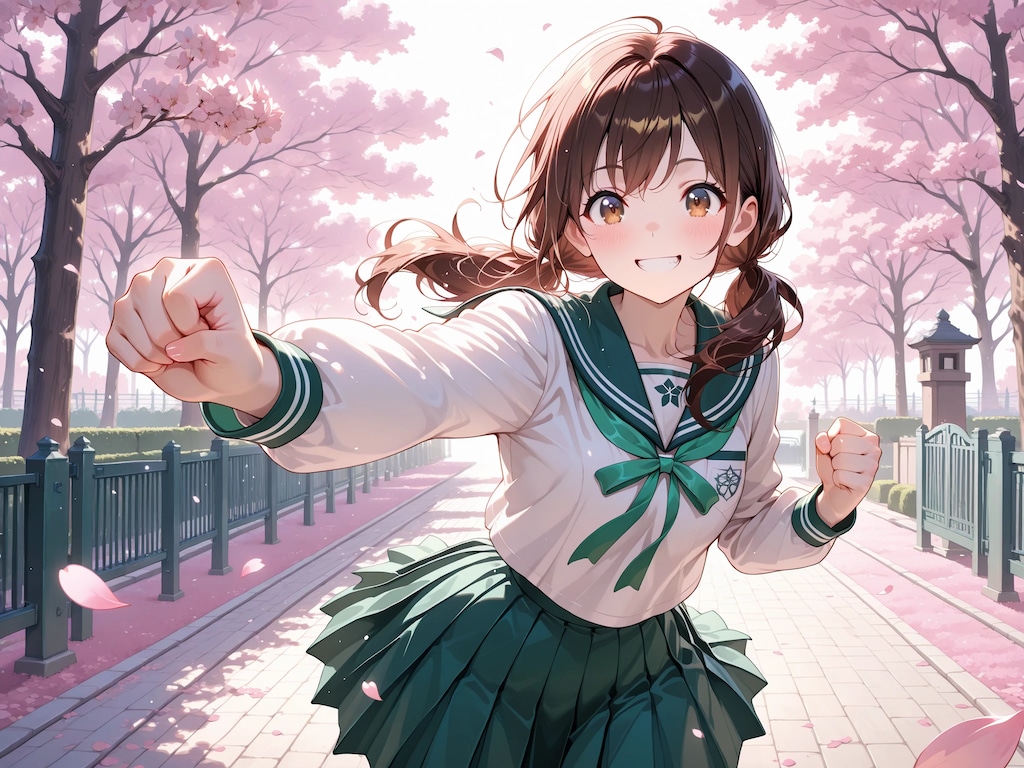 気合い十分！！