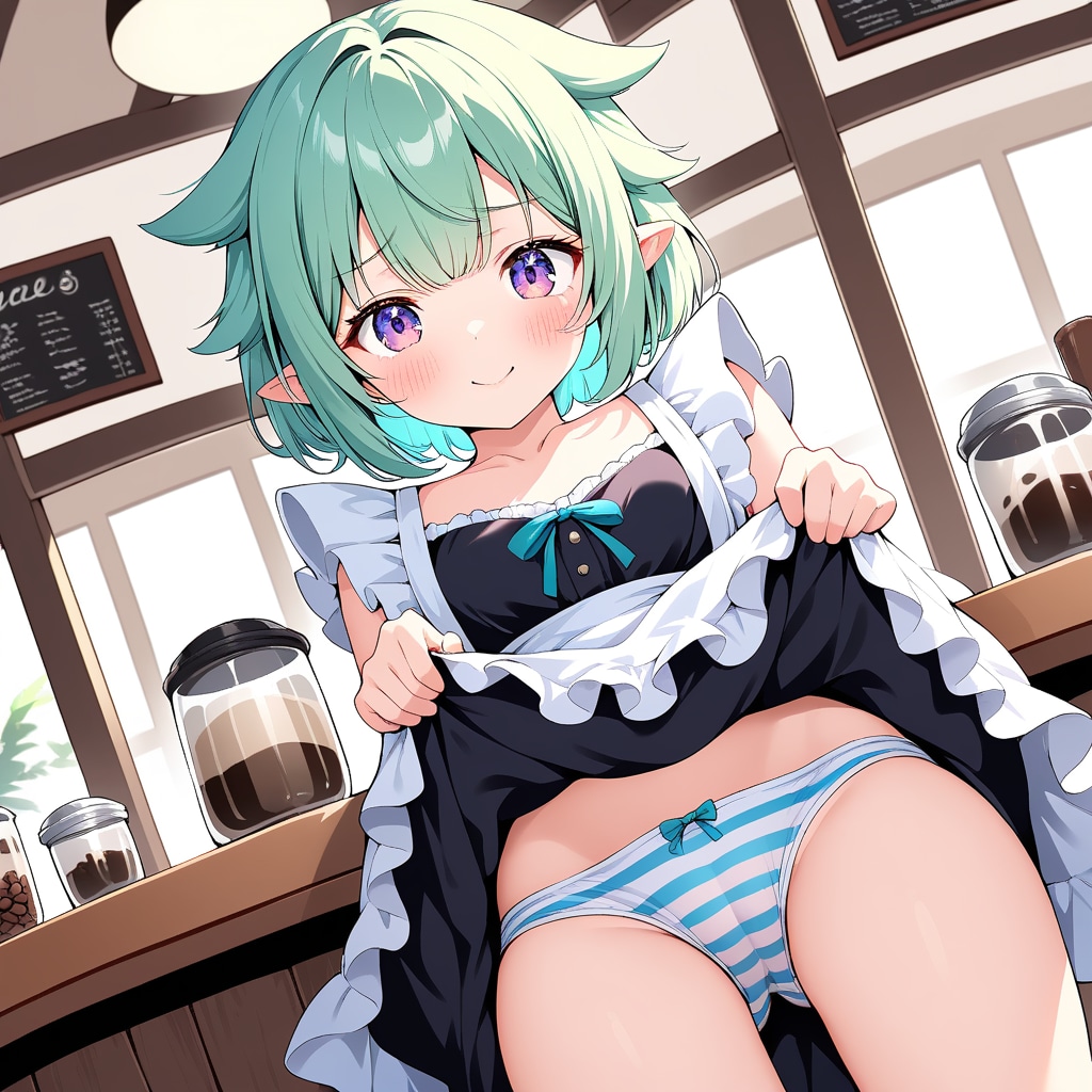メイドエルフ娘