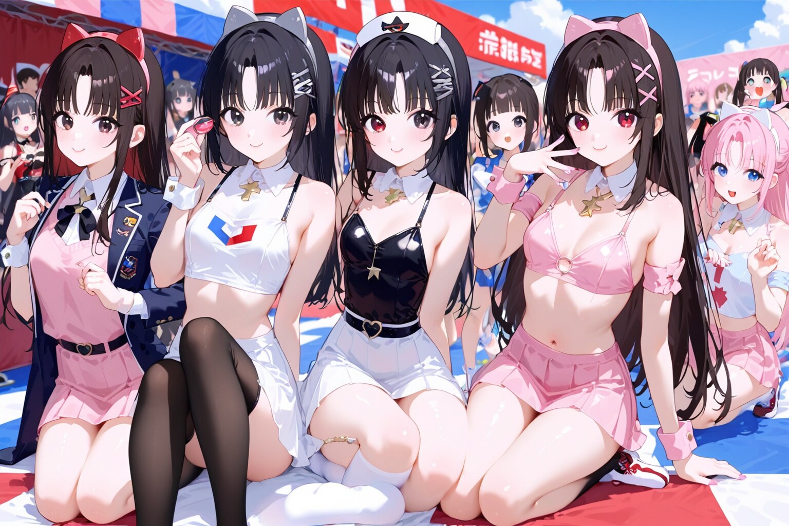 コスプレイヤー大集合