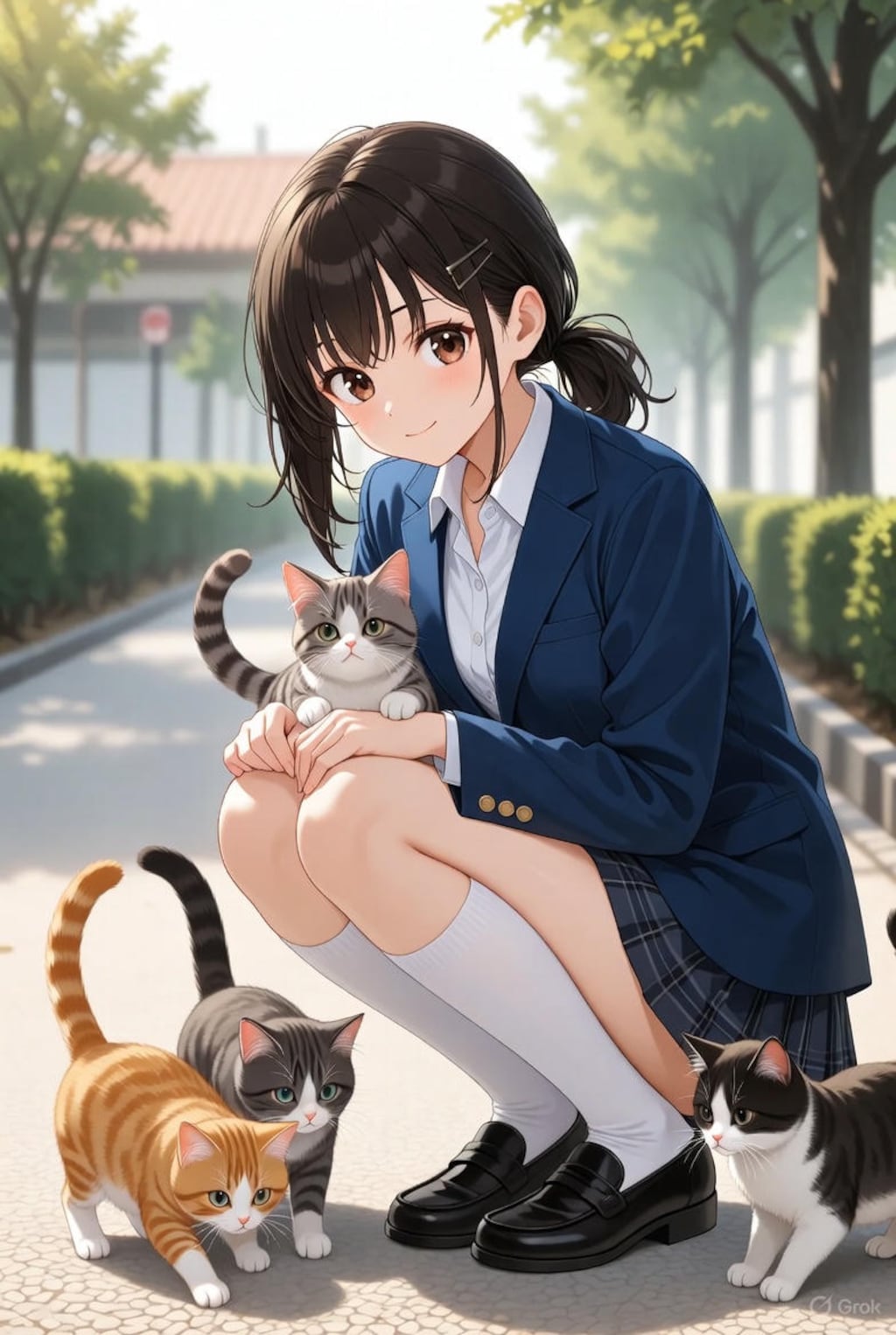 ねこと少女