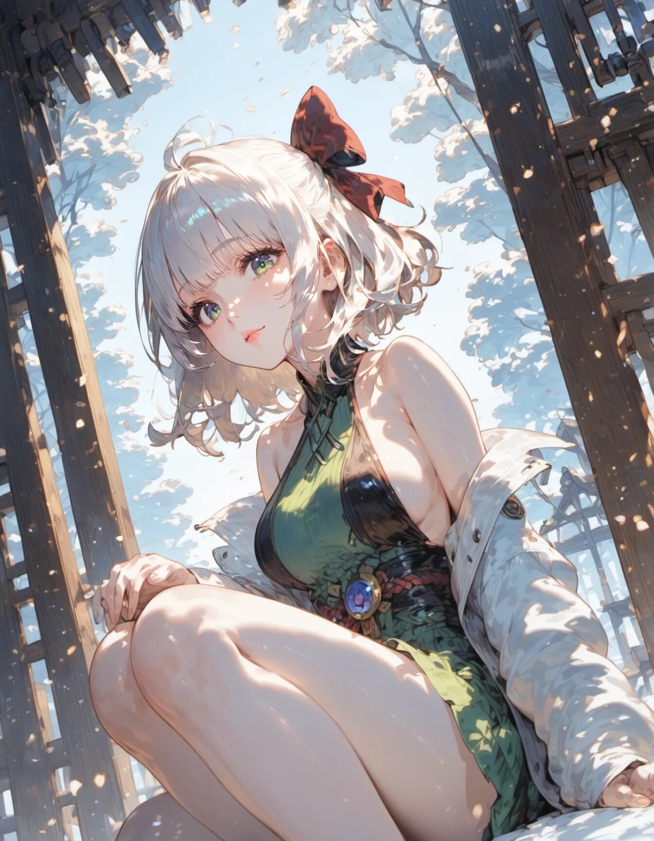 The Ribbon in the Snow