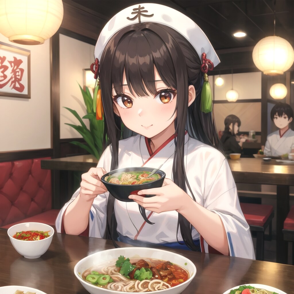 暑い日には熱いものを…。 | の人気AIイラスト・グラビア