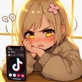 TikTokにアクセスできないうちの子 5枚目