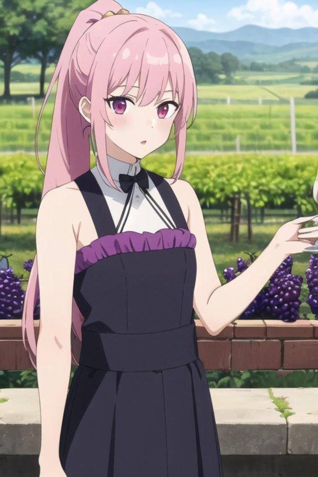 ブドウ農園の娘