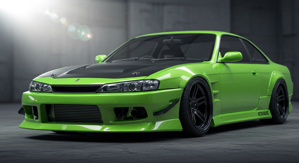 S14シルビアのドリ車