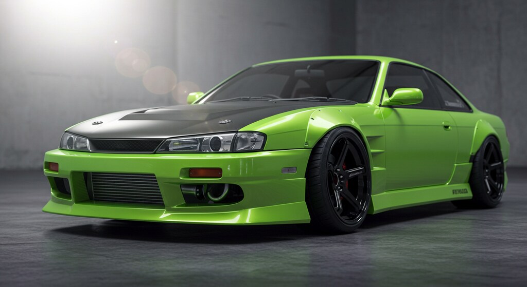 S14シルビアのドリ車