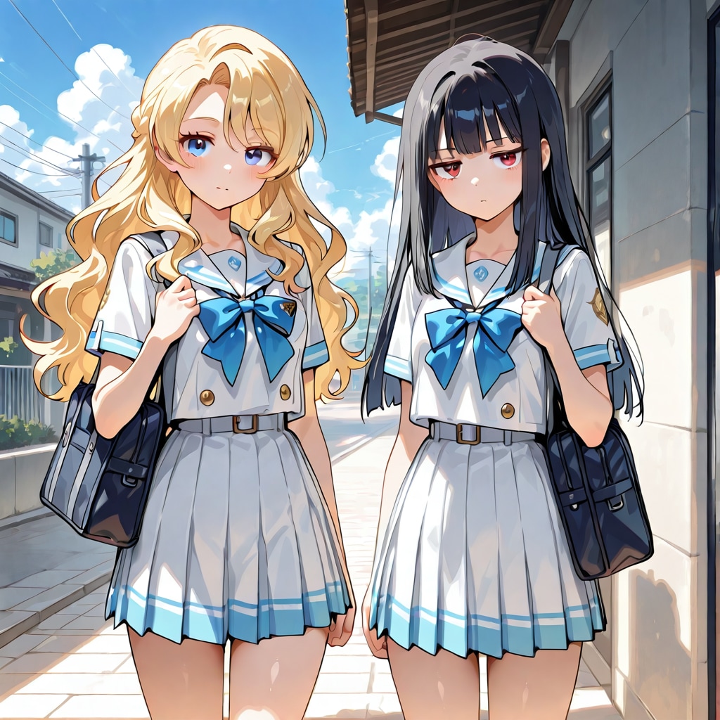 ジト目ちちぷいコンビ