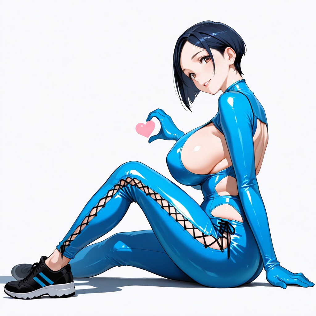 サイドストリングボディスーツ
