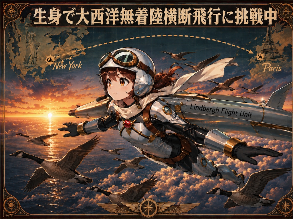 ５月２１日はリンドバーグ翼の日