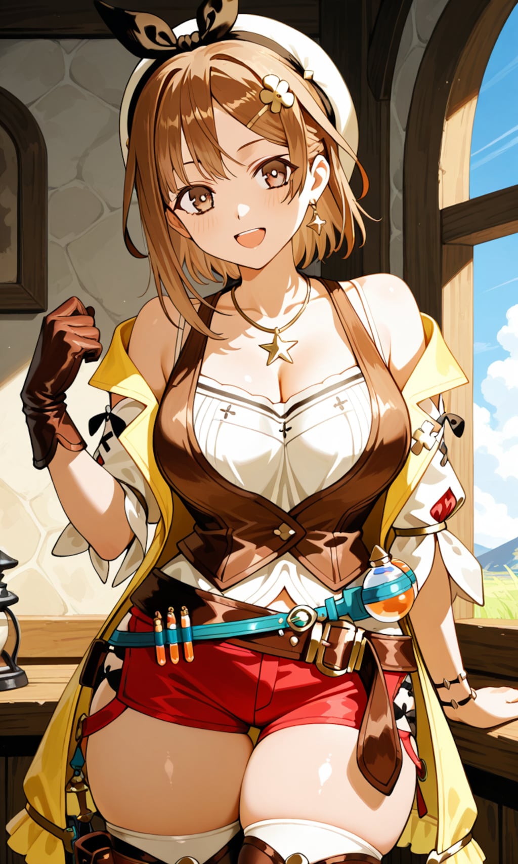 PixAIでライザ🎮❤️