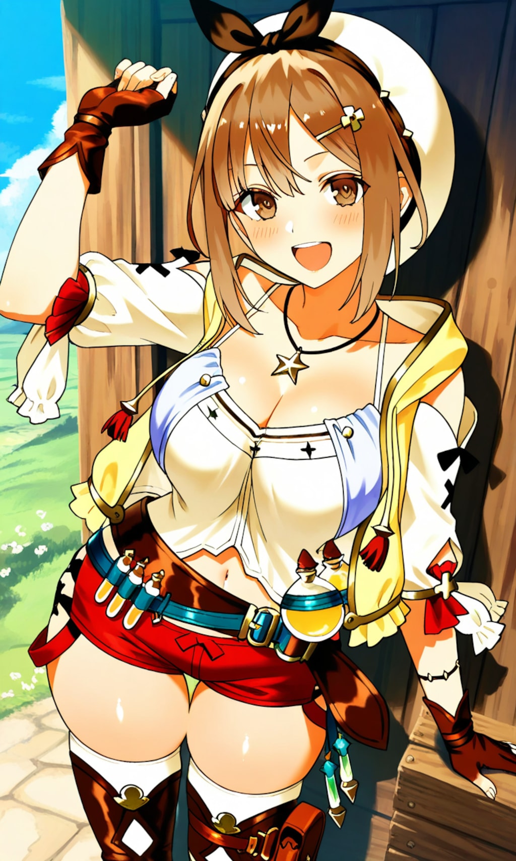 PixAIでライザ🎮❤️
