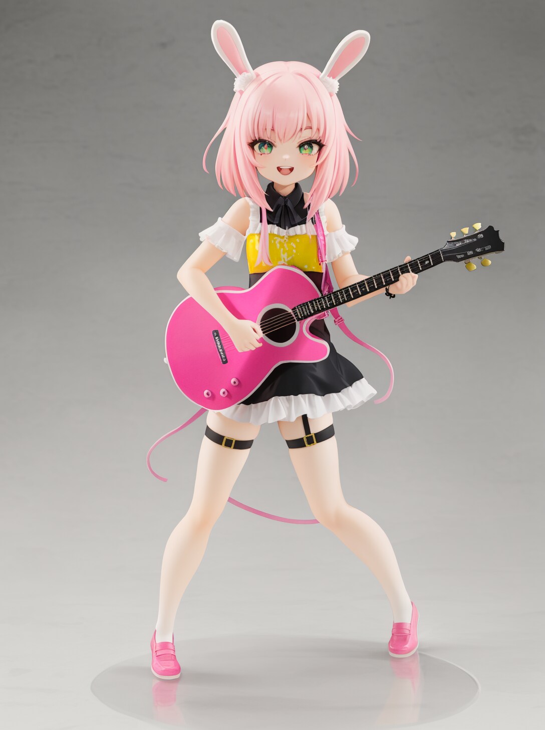 ギターラビットガール２ | の人気AIイラスト・グラビア