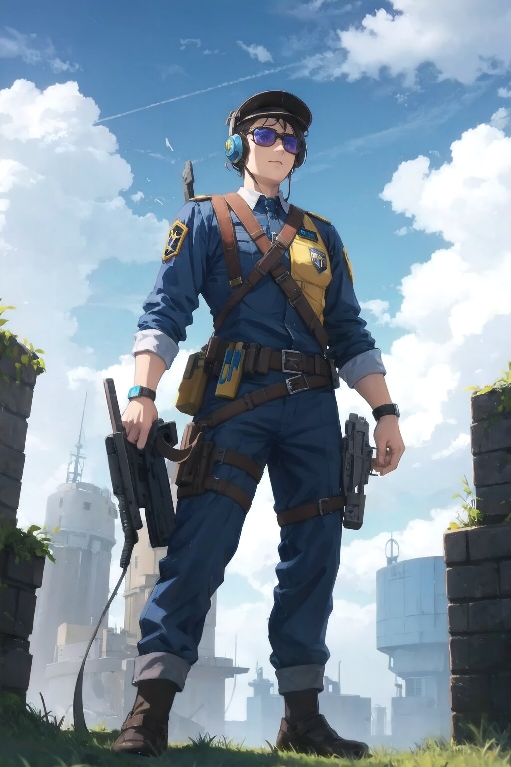 碧空の城砦2 | の人気AIイラスト・グラビア