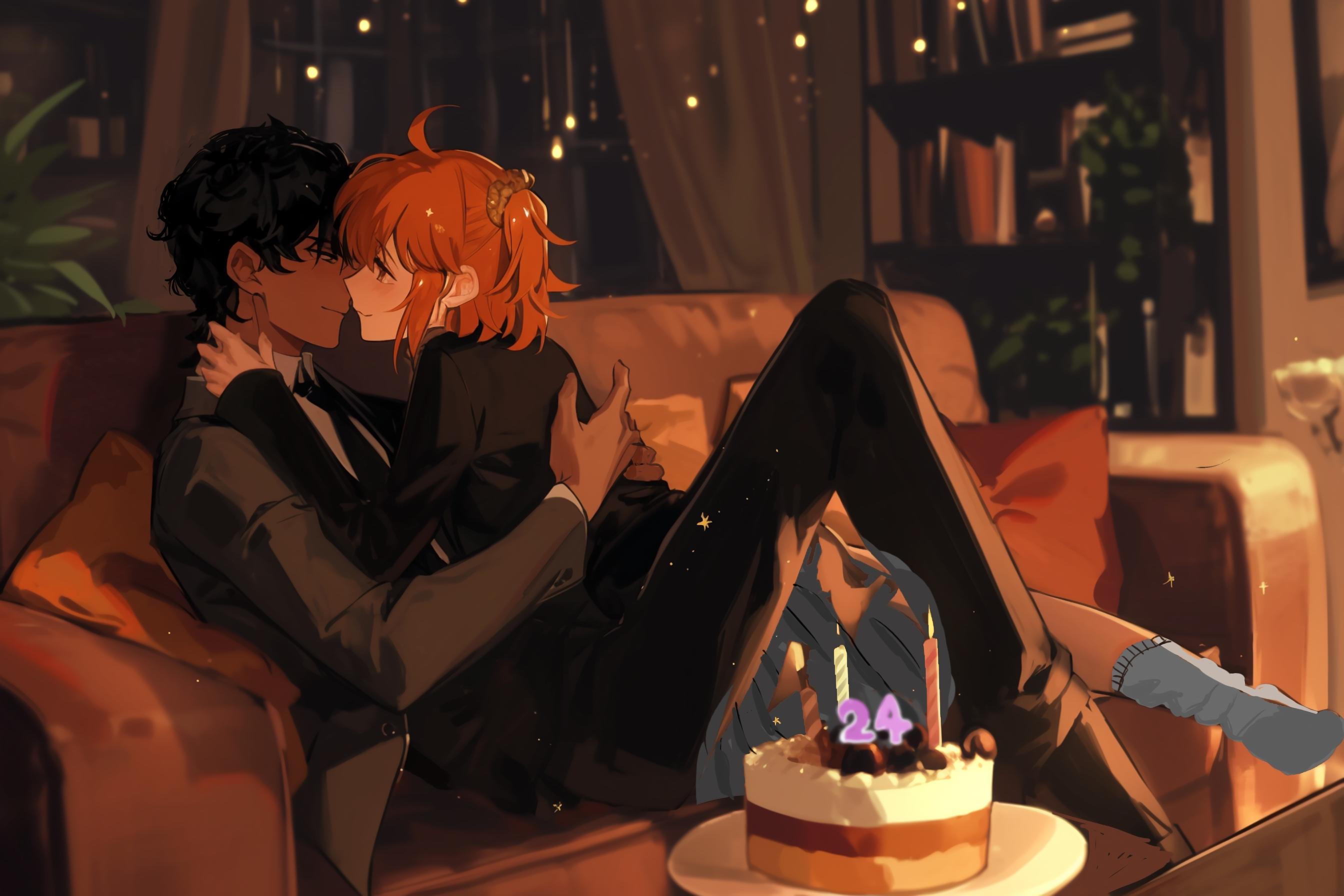 秘密の誕生日パーティー