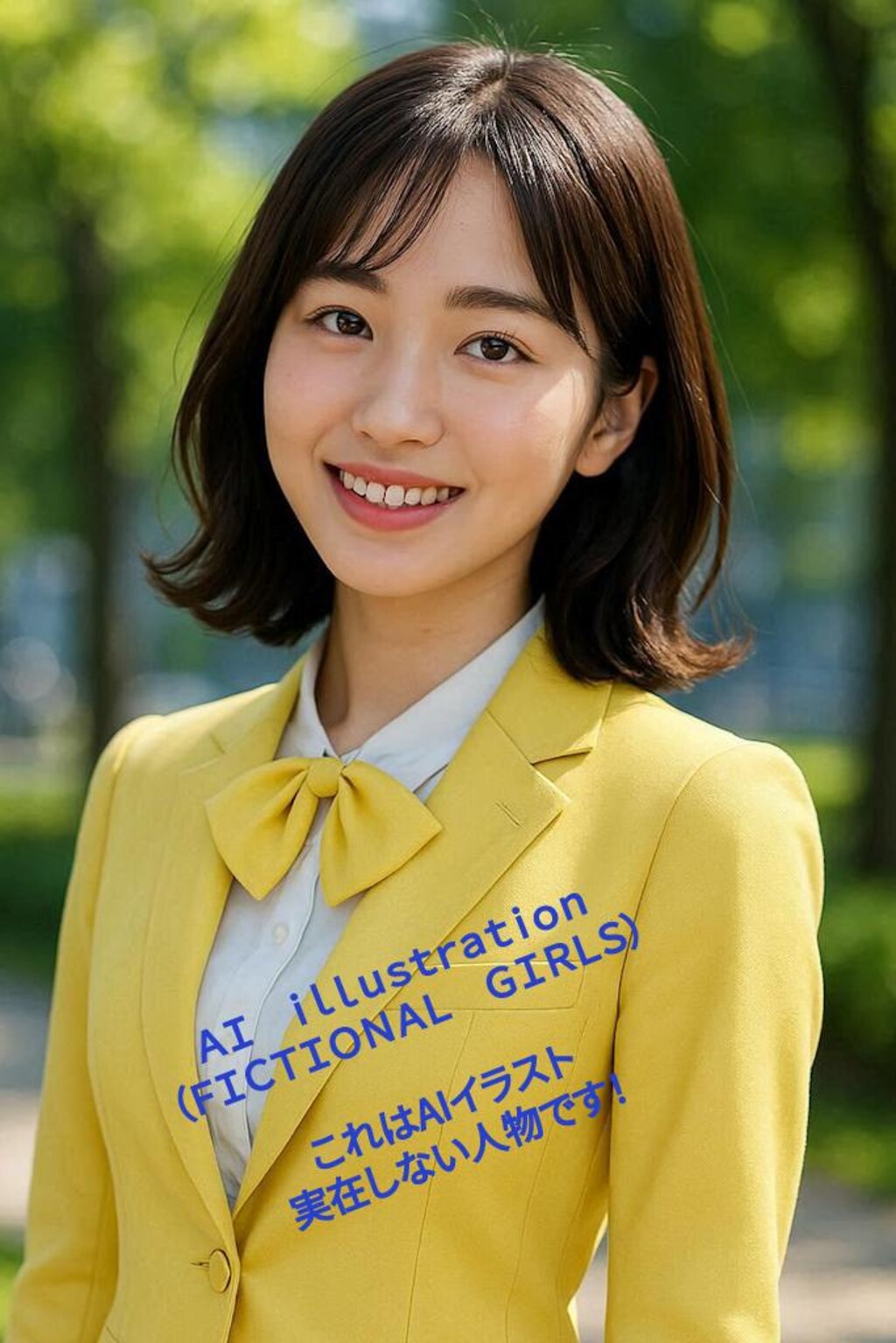 【アナザーカミレン】カミイエローはウエーブのローポニーテール