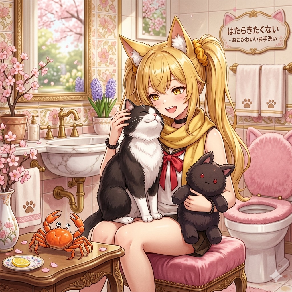 ミラになつくんだな🐱🧡🦊