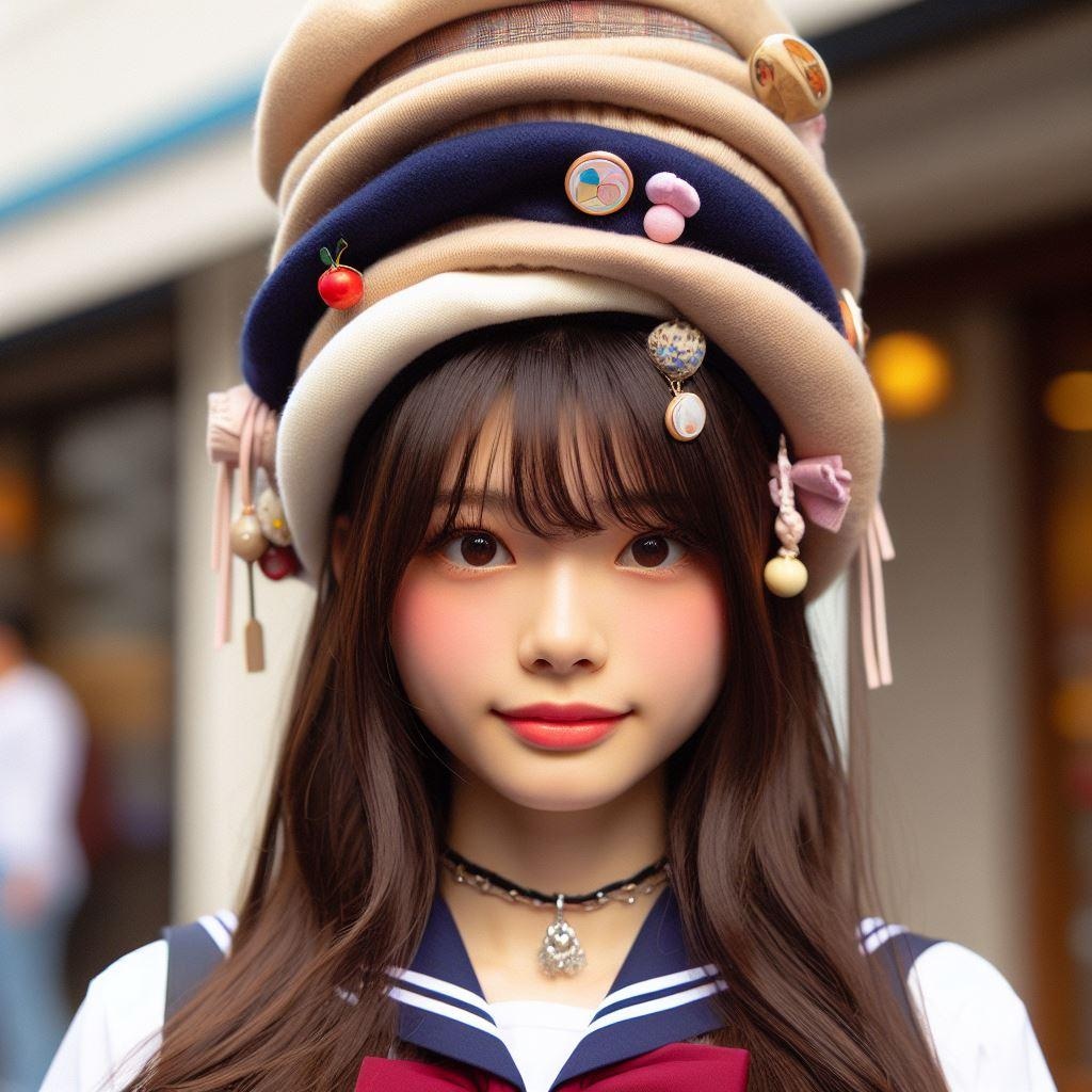 ベレー帽チャレンジ