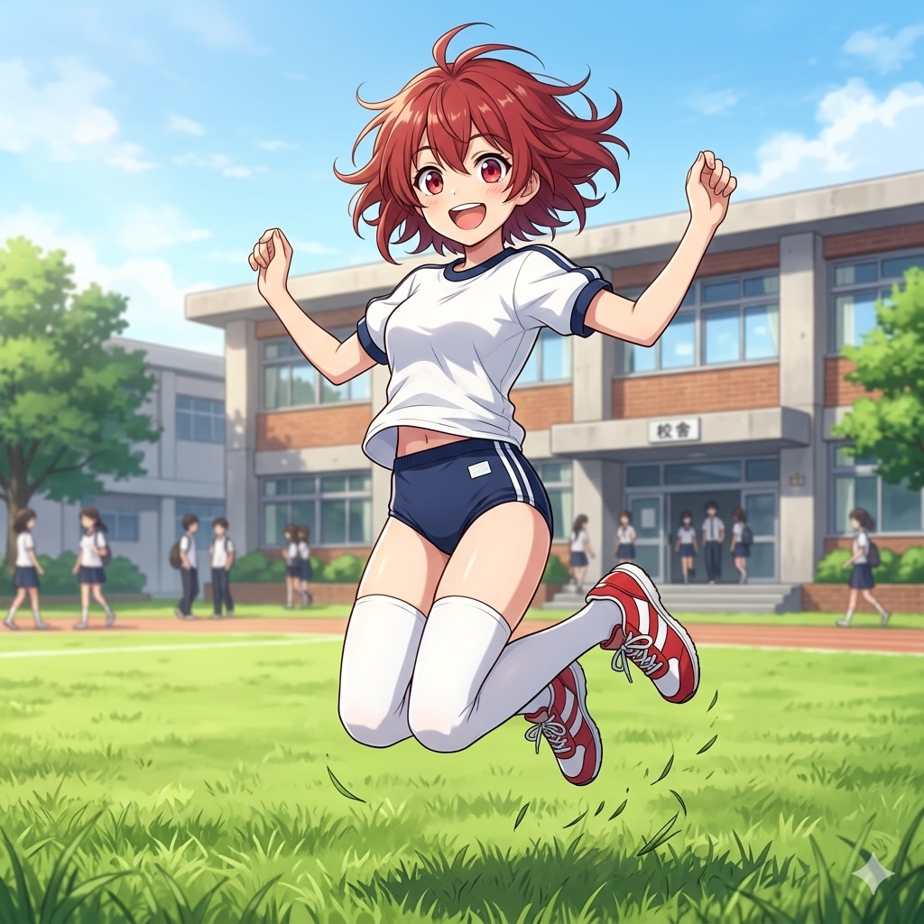 ブルマの女の子