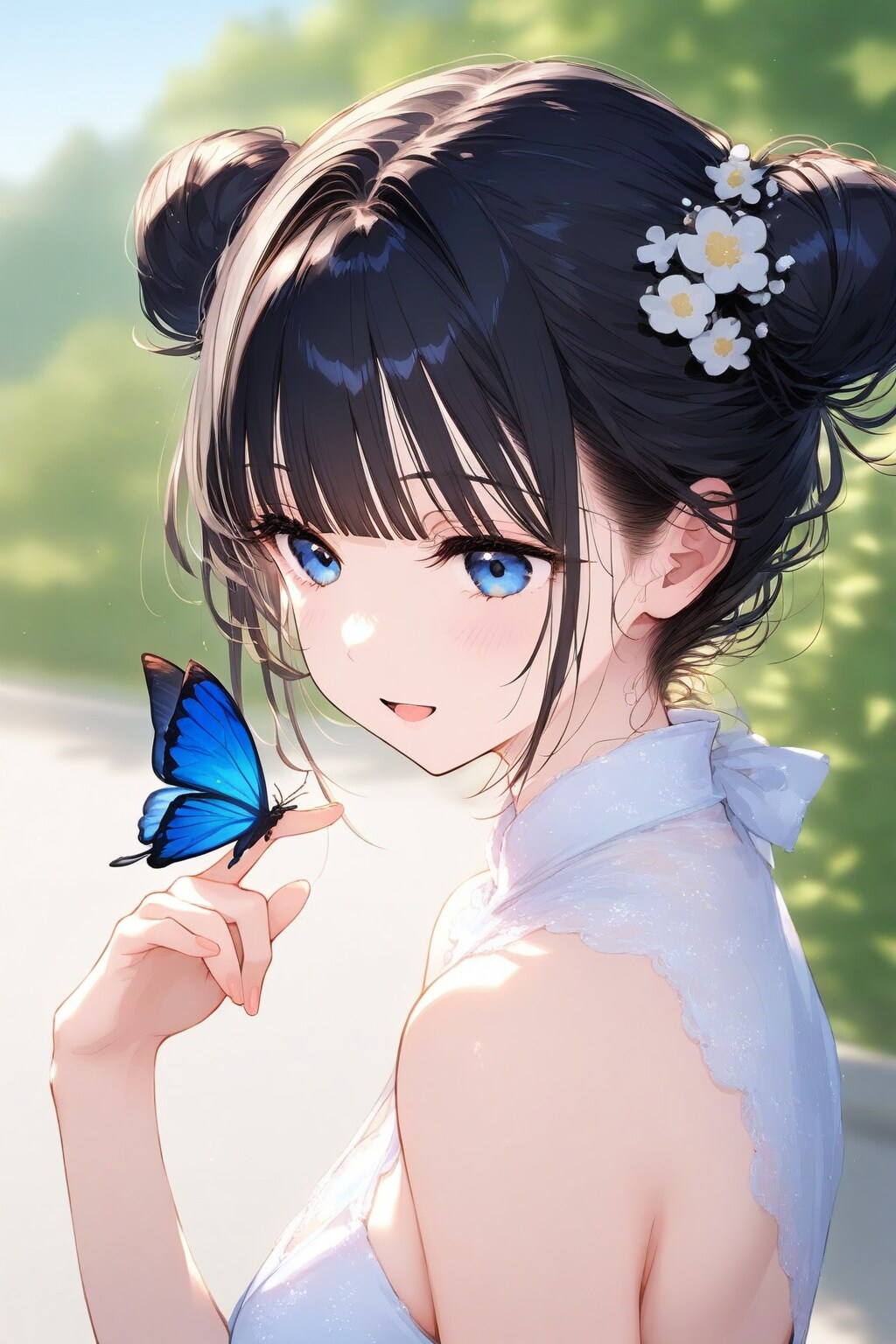 蝶🦋とおだんごちゃん🍡✨ | の人気AIイラスト・グラビア